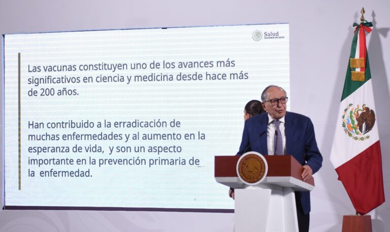 Secretaría de Salud convoca a participar en la Primera Semana Nacional de Vacunación 2025