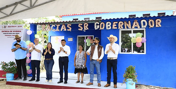 Justicia social en Tenosique; Gobernador Javier May entrega 100 viviendas rurales en Tenosique con inversión de 33.9 mdp