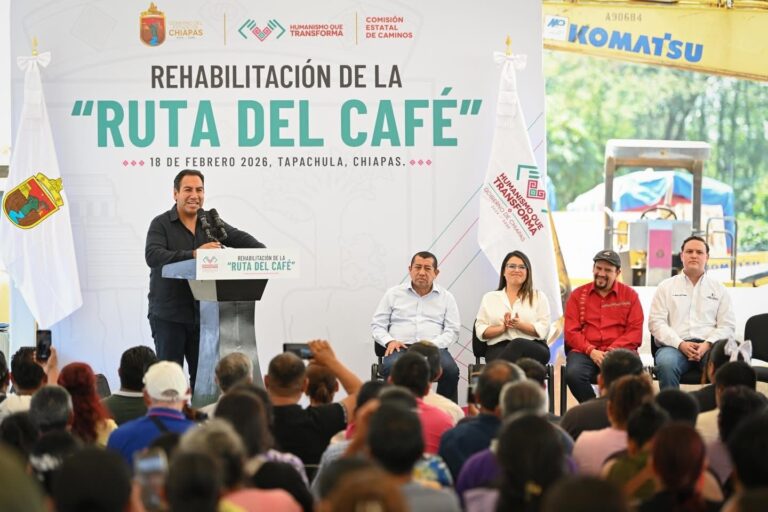 Eduardo Ramírez impulsa la rehabilitación de la Ruta del Café en Tapachula