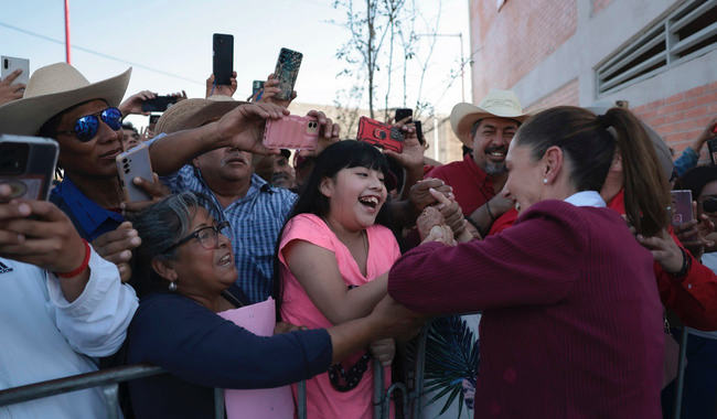 Presidenta Claudia Sheinbaum inaugura Bachillerato Tecnológico plantel García y anuncia dos más para Nuevo León este 2026