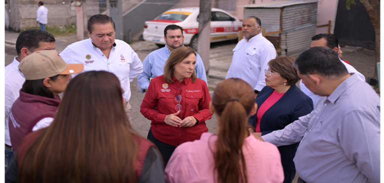 Cumple Rocío Nahle y garantiza nueva escuela para niñas y niños de El Oasis
