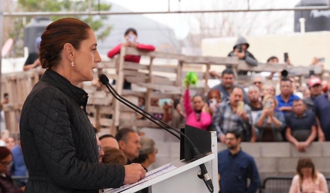 Tiene que haber justicia para los trabajadores de Altos Hornos de México: Presidenta Claudia Sheinbaum en Coahuila