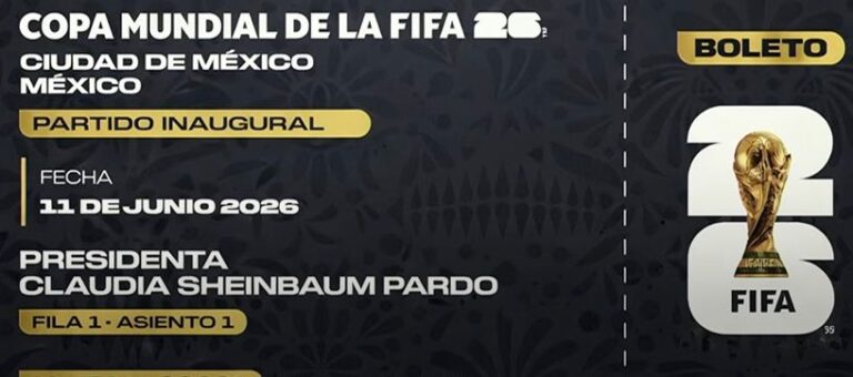 La Presidenta de México, Claudia Sheinbaum, anunció el lanzamiento del concurso “Representa a México en la Inauguración del Mundial”, una iniciativa que permitirá a jóvenes del país participar por un lugar en la ceremonia inaugural de la Copa Mundial de la FIFA 2026.  Durante el anuncio, la Mandataria explicó que el certamen surge a partir de la rifa de su propio boleto para el partido inaugural del torneo, que se llevará a cabo el 11 de junio de 2026 en el emblemático Estadio Azteca de la Ciudad de México.  El concurso estará dirigido a jóvenes de entre 16 y 25 años, quienes deberán enviar un video a través de la página oficial de Mundial Social, donde expresen por qué desean representar a México en uno de los eventos deportivos más importantes del mundo.  Las participantes serán evaluadas a partir de sus mensajes y propuestas, con el objetivo de seleccionar a una ganadora que tendrá la oportunidad de asistir a la inauguración del Mundial y simbolizar el entusiasmo de la juventud mexicana durante la histórica justa deportiva.  El gobierno federal señaló que esta iniciativa busca involucrar a la ciudadanía en la celebración del torneo y promover la participación de las nuevas generaciones en los eventos que marcarán la organización del Mundial 2026 en México.  La Copa del Mundo de 2026 será organizada de manera conjunta por México, Estados Unidos y Canadá, y el Estadio Azteca se convertirá en el primer recinto en la historia en albergar tres partidos inaugurales de la máxima justa del fútbol mundial.