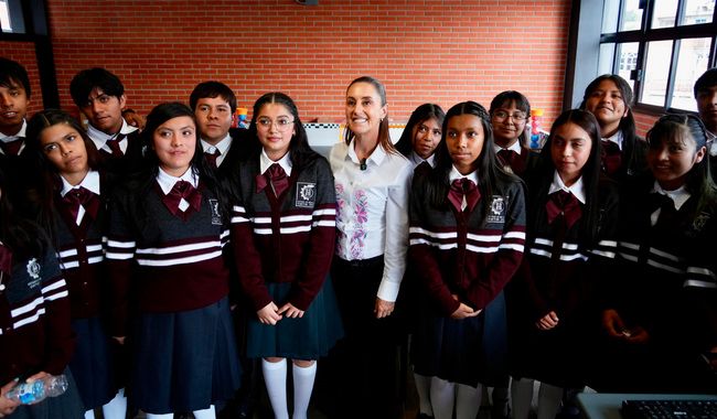 Presidenta Claudia Sheinbaum inaugura 2 Bachilleratos Nacionales en Chimalhuacán e Ixtapaluca en beneficio de más de 2 mil estudiantes