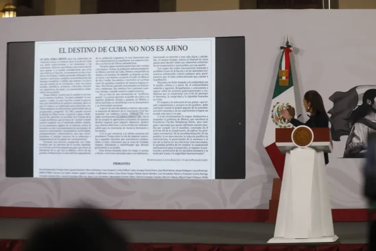 Sheinbaum apoya colecta para Cuba promovida por ‘La Jornada’ y difundida por AMLO