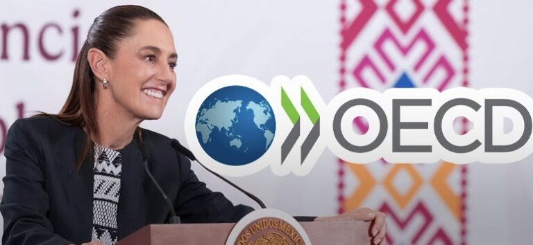 Sheinbaum presume avance de mujeres en política: México lidera en la OCDE