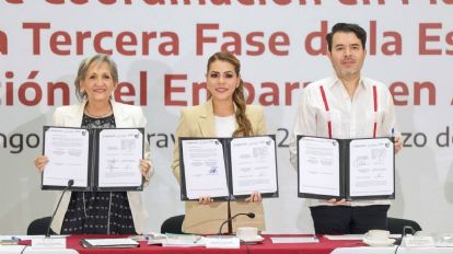 Evelyn Salgado refuerza estrategia contra embarazo adolescente; priorizan derechos infantiles sobre usos y costumbres