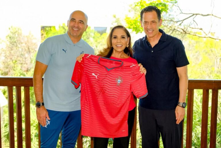 ¡Caribe Mexicano se viste de Mundial! Listo el paraíso para recibir a las estrellas de Portugal y Uruguay rumbo al 2026: Mara Lezama