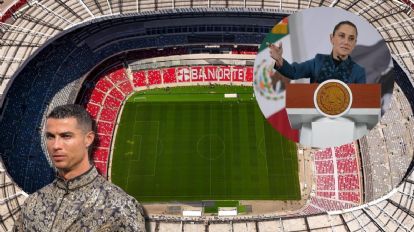 Claudia Sheinbaum reclama ausencia de Cristiano Ronaldo en Estadio Banorte