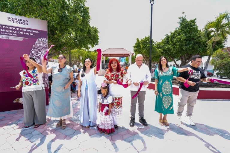 Layda Sansores inaugura obras de infraestructura en Champotón con inversión superior a 18.7 MDP