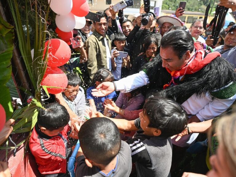 Eduardo Ramírez inaugura obras de infraestructura hídrica en Chamula y Mitontic