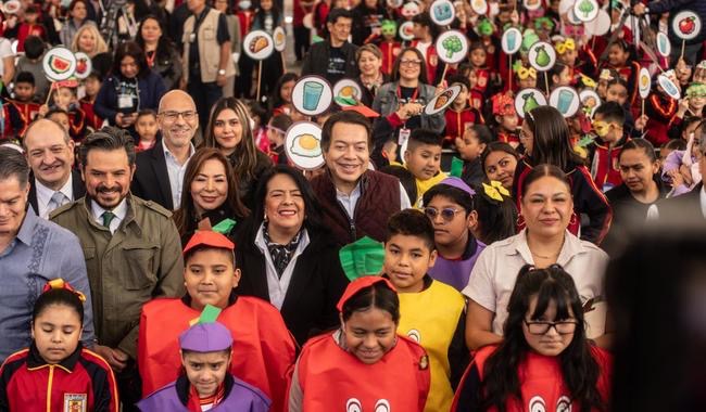SEP e IMSS han valorado 9.1 millones de estudiantes en 75 mil primarias con la estrategia Vive saludable, vive feliz