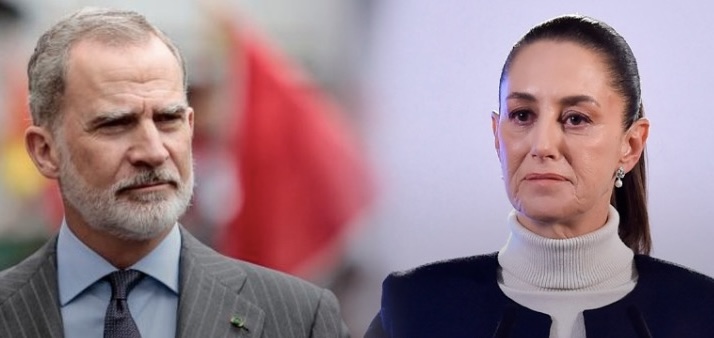 Presidenta Sheinbaum reconoce gesto de Felipe VI: “es un avance frente al silencio del pasado”