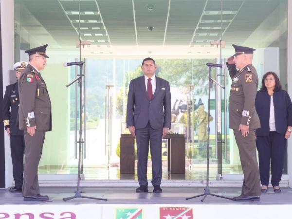 Coordinación entre órdenes de gobierno y Fuerzas Armadas consolida la paz: Armenta Mier