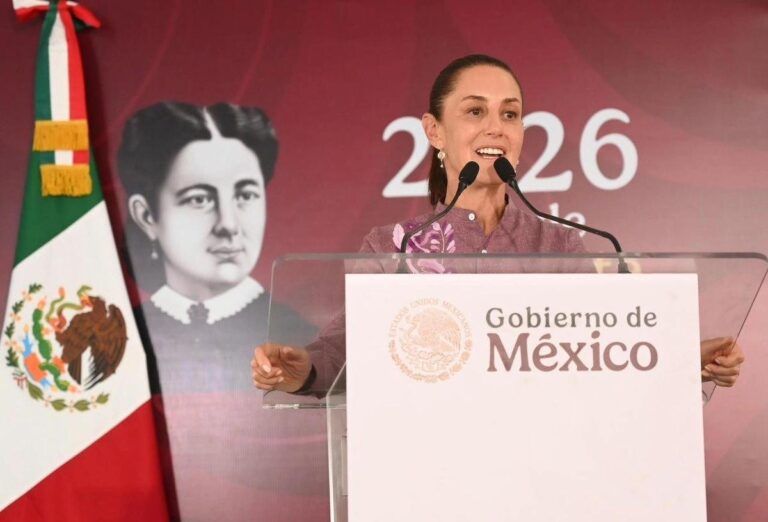 Sheinbaum llama a mantener proyecto de la 4T y defender la soberanía nacional