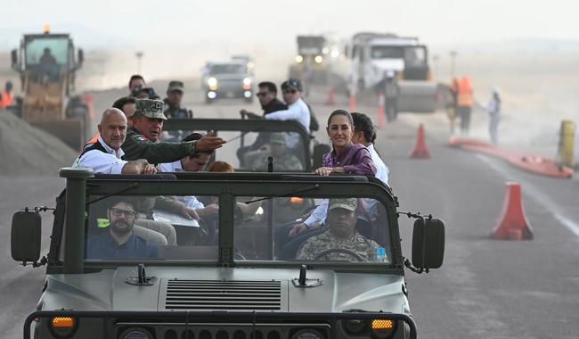 Tren Ciudad de México-Pachuca registra avance del 30% y genera 10 mil empleos: Presidenta Claudia Sheinbaum en recorrido de supervisión