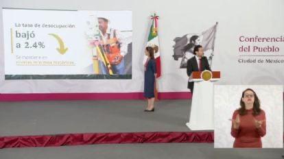 Claudia Sheinbaum destaca creación de 422 mil empleos en primer trimestre de 2026