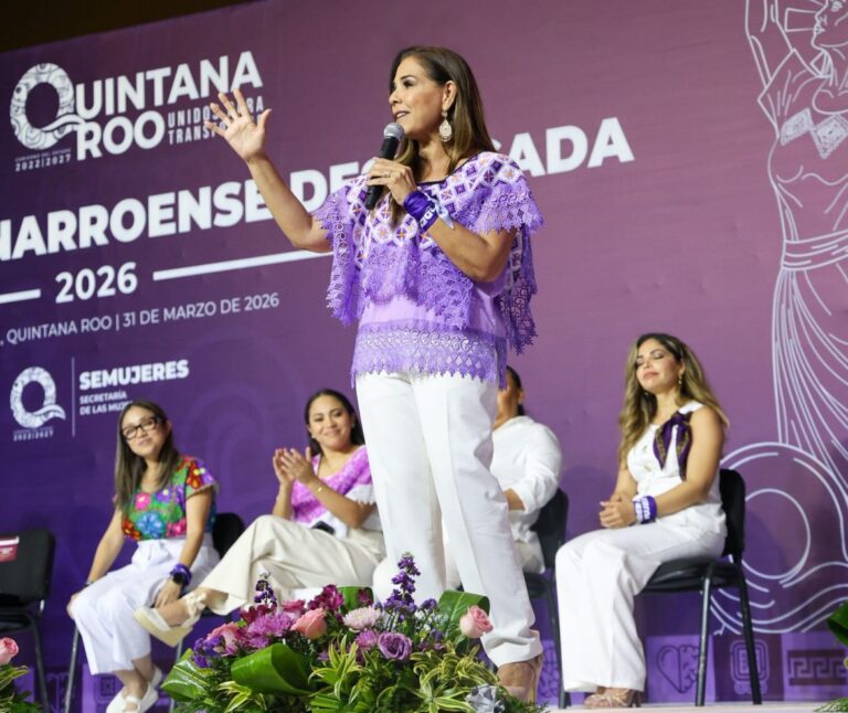 Reconoce Mara Lezama a 11 mujeres con el Premio Estatal Mujer Quintanarroense Destacada 2026