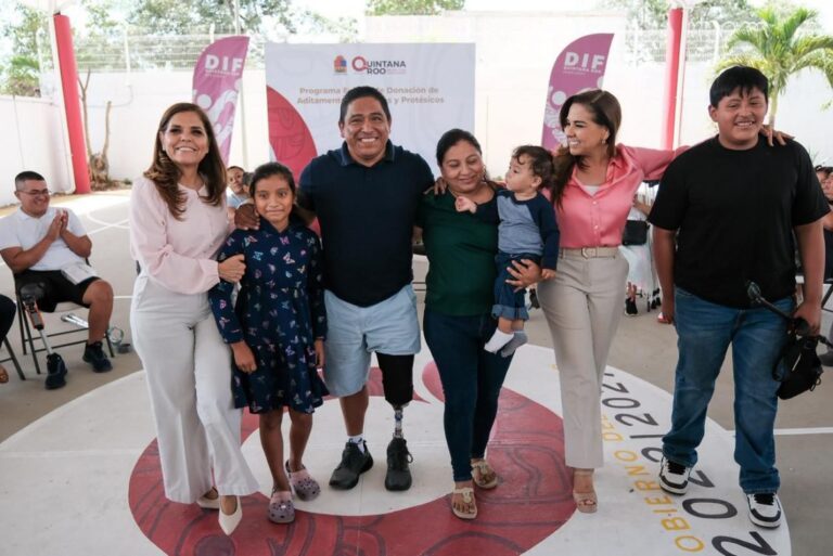 Mara Lezama transforma la vida de 22 personas al entregarles las prótesis que le solicitaron para vivir mejor