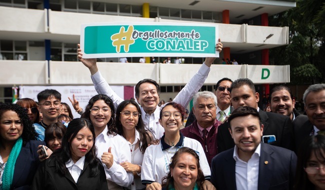 Anuncia Mario Delgado inversión de 37.5 mdp de La Escuela es Nuestra para transformar 25 planteles públicos de Conalep en CDMX