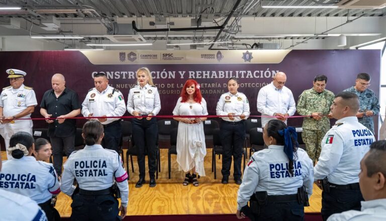 Layda Sansores entrega segunda etapa de Ciudad Segura en Campeche