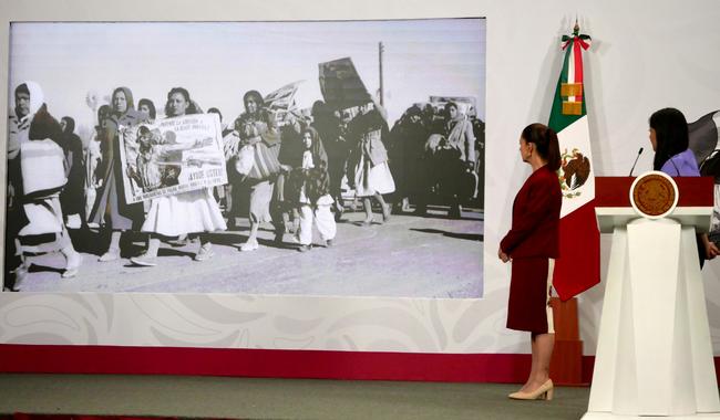 Mujeres en la Historia reconoce participación femenina en la lucha obrera de la Caravana del hambre
