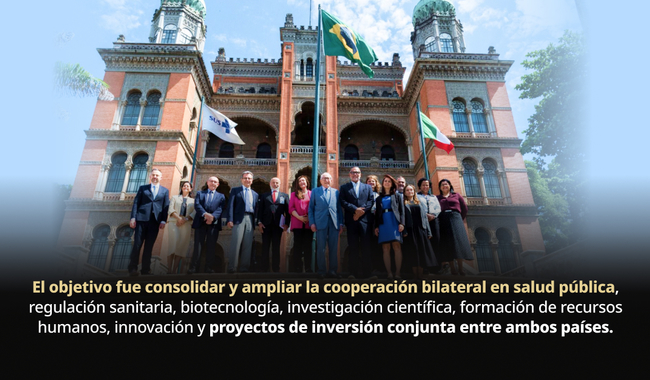 México y Brasil consolidan agenda bilateral de cooperación en Salud