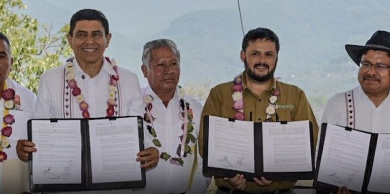 Firman Fonatur y Gobierno de Oaxaca convenio para consolidar a Pueblos Mancomunados como referente de Turismo Comunitario