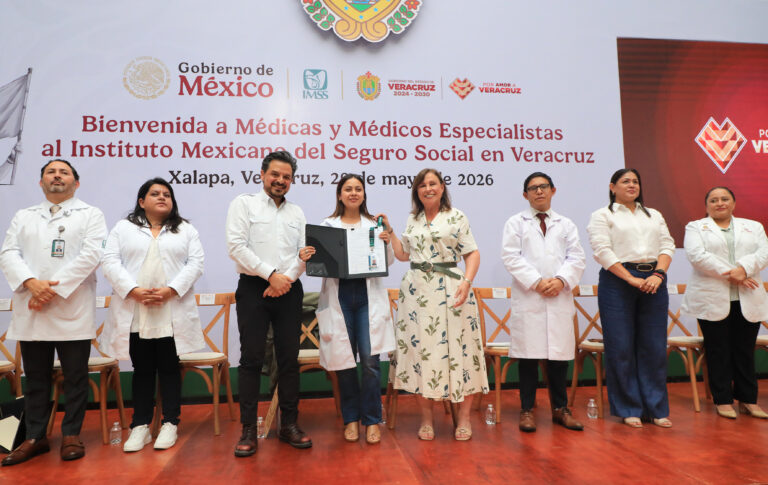 Con la llegada de 516 especialistas, infraestructura y trato digno, IMSS fortalece servicios de salud en Veracruz