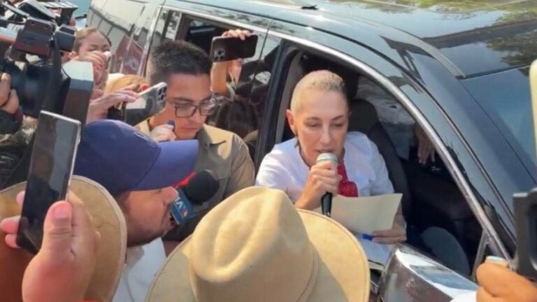 Claudia Sheinbaum acuerda reunirse con la CNTE el próximo 11 de mayo en Palacio Nacional