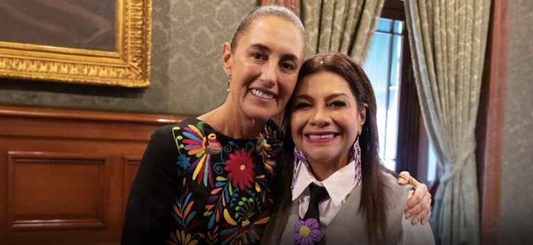 Clara Brugada agradece respaldo de la Presidenta Claudia Sheinbaum a la “ajolotización” de la CDMX: “Transformar también es llenar de identidad la ciudad”