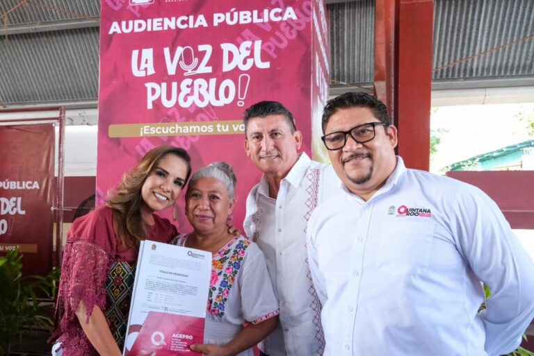 Mara Lezama brinda 976 atenciones en la audiencia pública “La Voz del Pueblo” celebrada en Bacalar