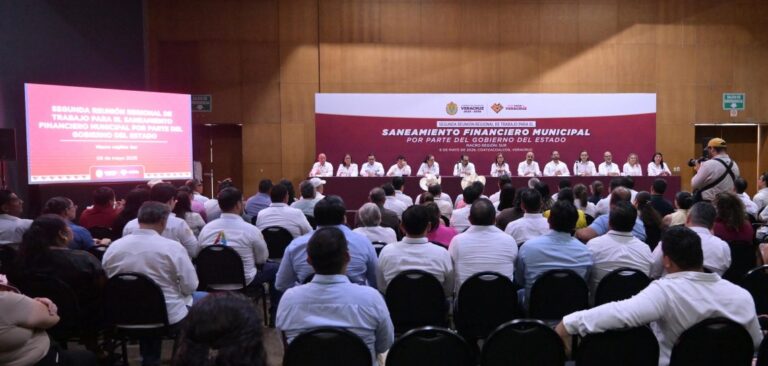 Con saneamiento financiero, Veracruz avanza para ocupar el lugar que le corresponde: Rocío Nahle