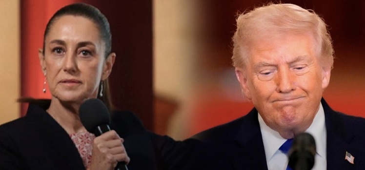 La Presidenta Sheinbaum responde a Trump: México sí actúa contra el crimen y hay resultados