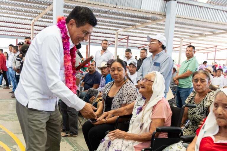 COMPROMISO CUMPLIDO: SALOMÓN JARA MODERNIZA SAN JACINTO TLACOTEPEC