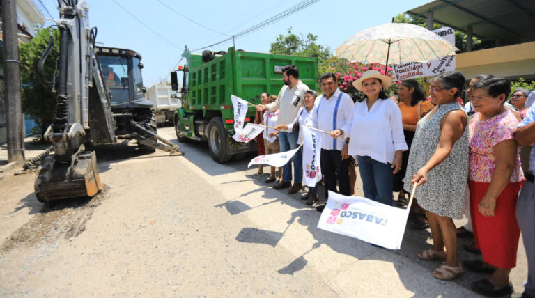 Arranca Gobierno del Pueblo paquete de obras por más de 400 mdp que fortalecerán infraestructura del municipio de Centro