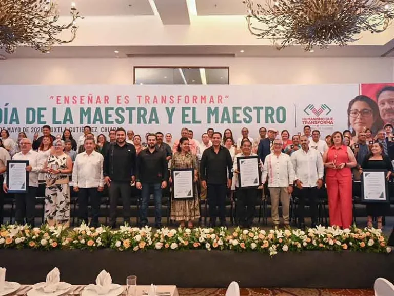 Destaca ERA papel del magisterio en la transformación de Chiapas