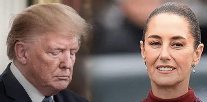 No se atreve a decirlo de frente: La Presidenta Claudia Sheinbaum exhibe dichos de Trump sobre México y el narco