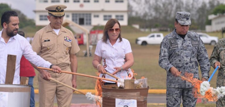 Veracruz y Federación combaten al narcotráfico con destrucción de droga