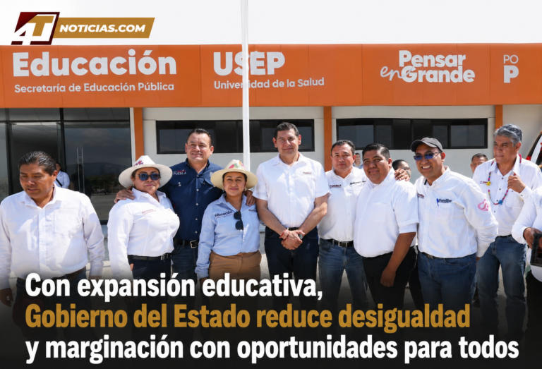 Con expansión educativa, Gobierno del Estado reduce desigualdad y marginación con oportunidades para todos
