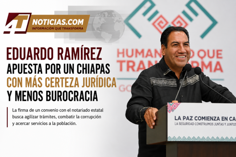 Eduardo Ramírez apuesta por un Chiapas con más certeza jurídica y menos burocracia