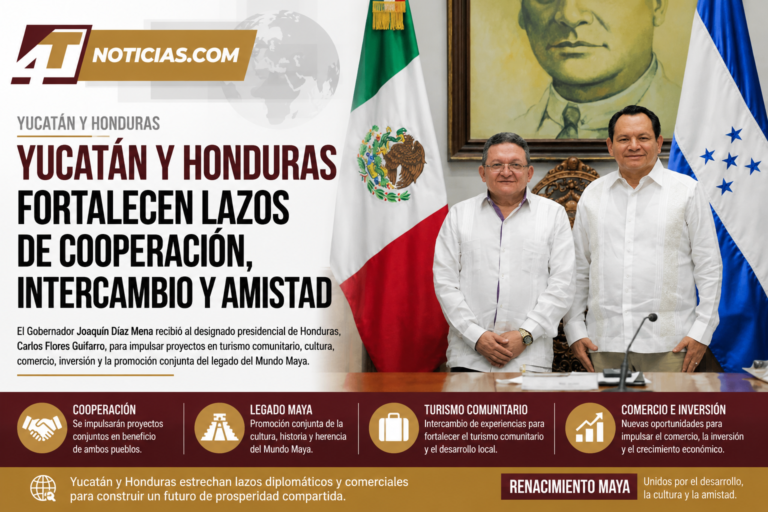 Gobierno de Yucatán y Honduras estrechan relaciones de cooperación
