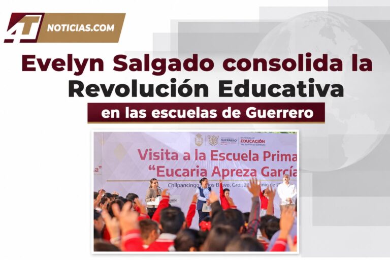 Evelyn Salgado consolida la Revolución Educativa en las escuelas de Guerrero