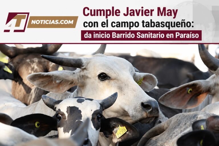 Cumple Javier May con el campo tabasqueño: da inicio Barrido Sanitario en Paraíso