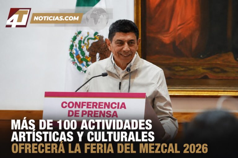 MÁS DE 100 ACTIVIDADES ARTÍSTICAS Y CULTURALES OFRECERÁ LA FERIA DEL MEZCAL 2026