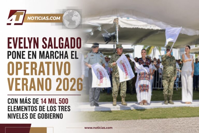 Evelyn Salgado pone en marcha el Operativo Verano 2026 con más de 14 mil 500 elementos de los tres niveles de gobierno