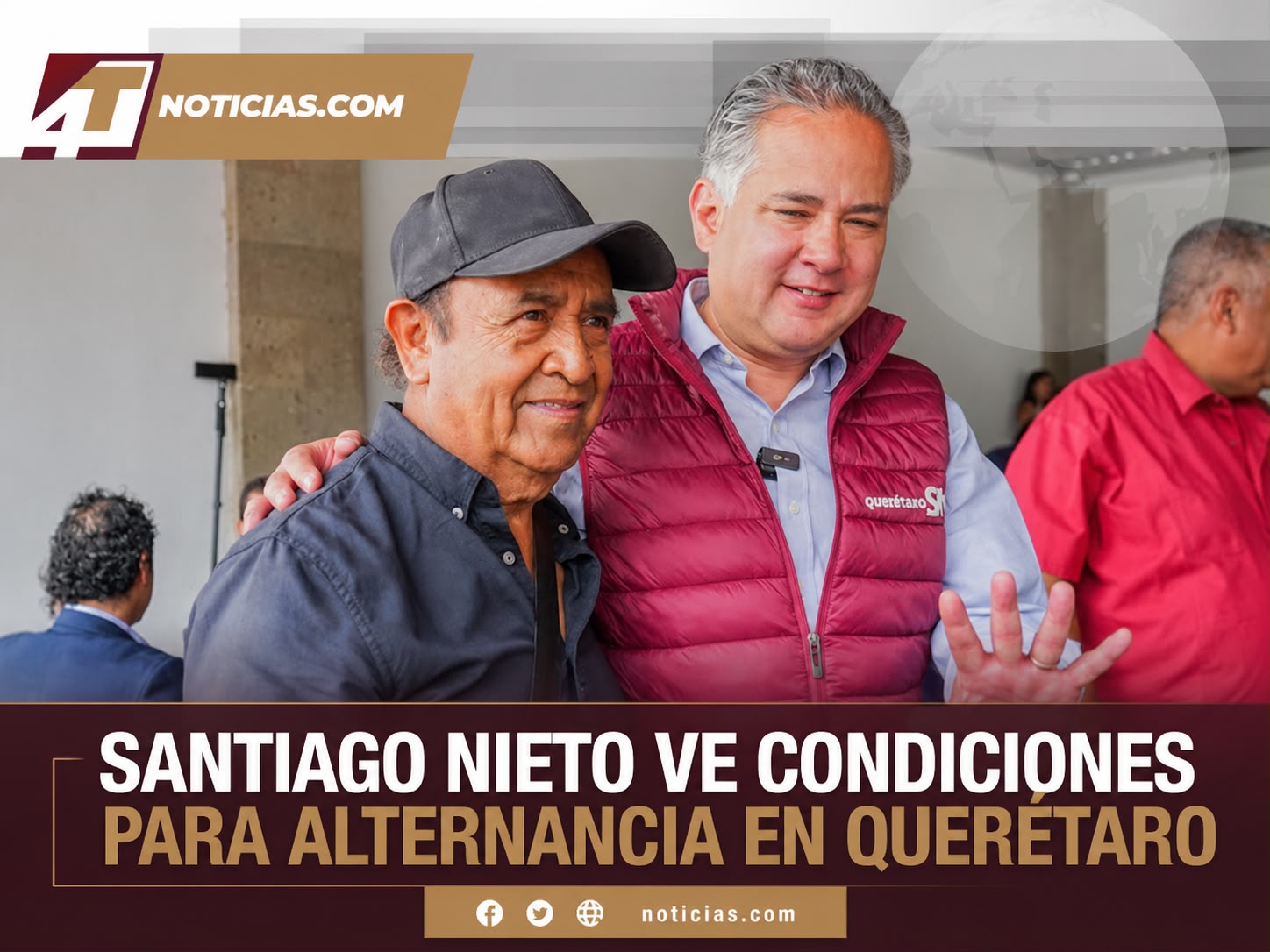 Santiago Nieto ve condiciones para alternancia en Querétaro