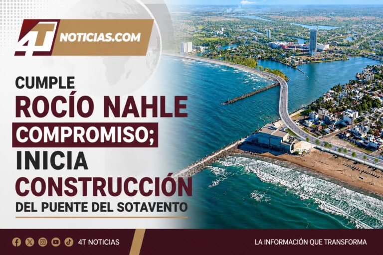 Cumple Rocío Nahle compromiso; inicia construcción del Puente del Sotavento