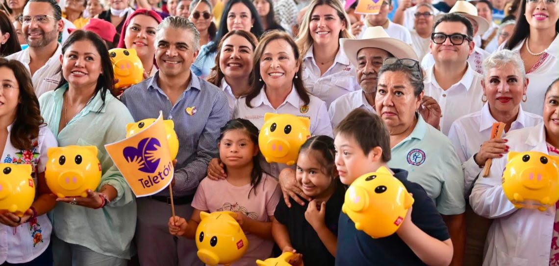 Anuncia Gobernadora construcción del CRIT Minatitlán; convoca al boteo Teletón