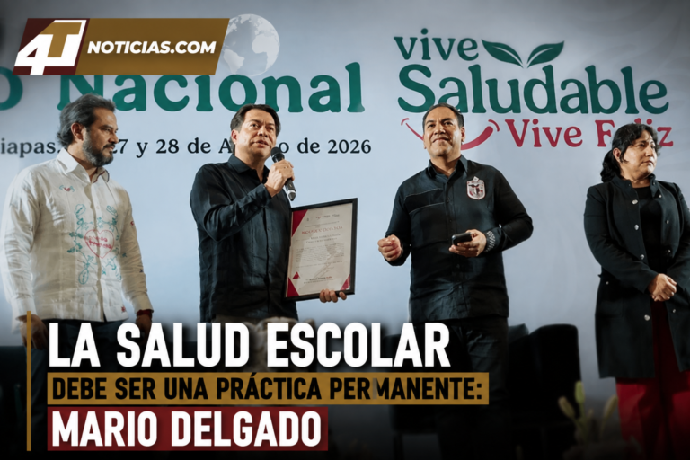 La salud escolar debe ser una práctica permanente: Mario Delgado